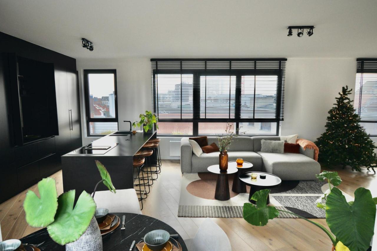 Apartament The Penthouse, Oasis Of Light And Inspiration Antwerpia Zewnętrze zdjęcie